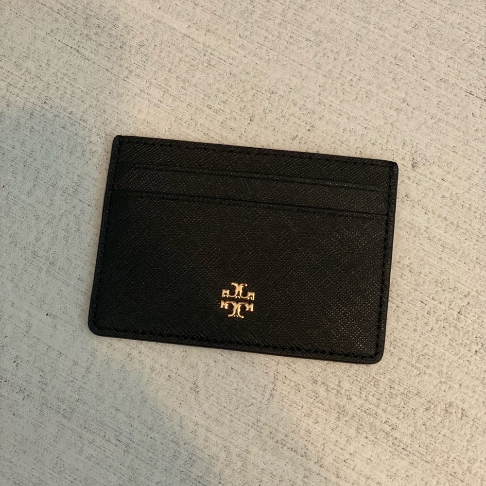 Tory Burch Black Card Case